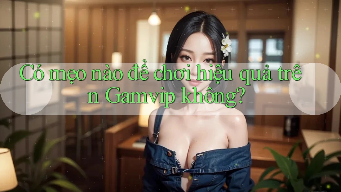 Có mẹo nào để chơi hiệu quả trên Gamvip không? Có mẹo nào để chơi hiệu quả trên Gamvip không?