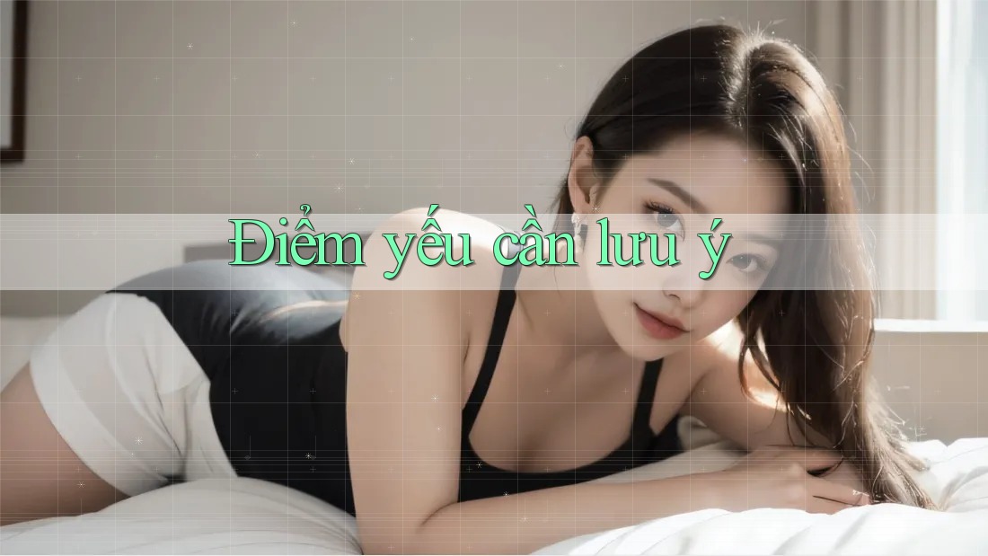 Điểm yếu cần lưu ý Điểm yếu cần lưu ý