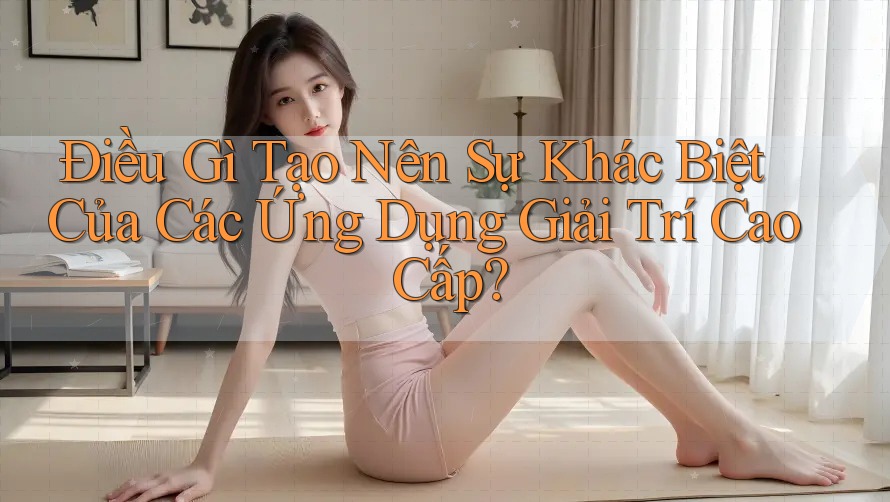 Điều Gì Tạo Nên Sự Khác Biệt Của Các Ứng Dụng Giải Trí Cao Cấp? Điều Gì Tạo Nên Sự Khác Biệt Của Các Ứng Dụng Giải Trí Cao Cấp?