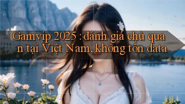 Gamvip 2025 đánh giá chủ quan tại Việt Nam, không tốn data