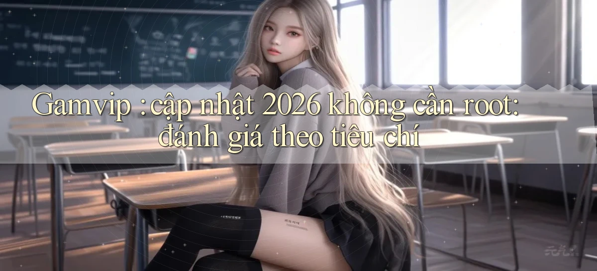 Gamvip cập nhật 2026 không cần root đánh giá theo tiêu chí