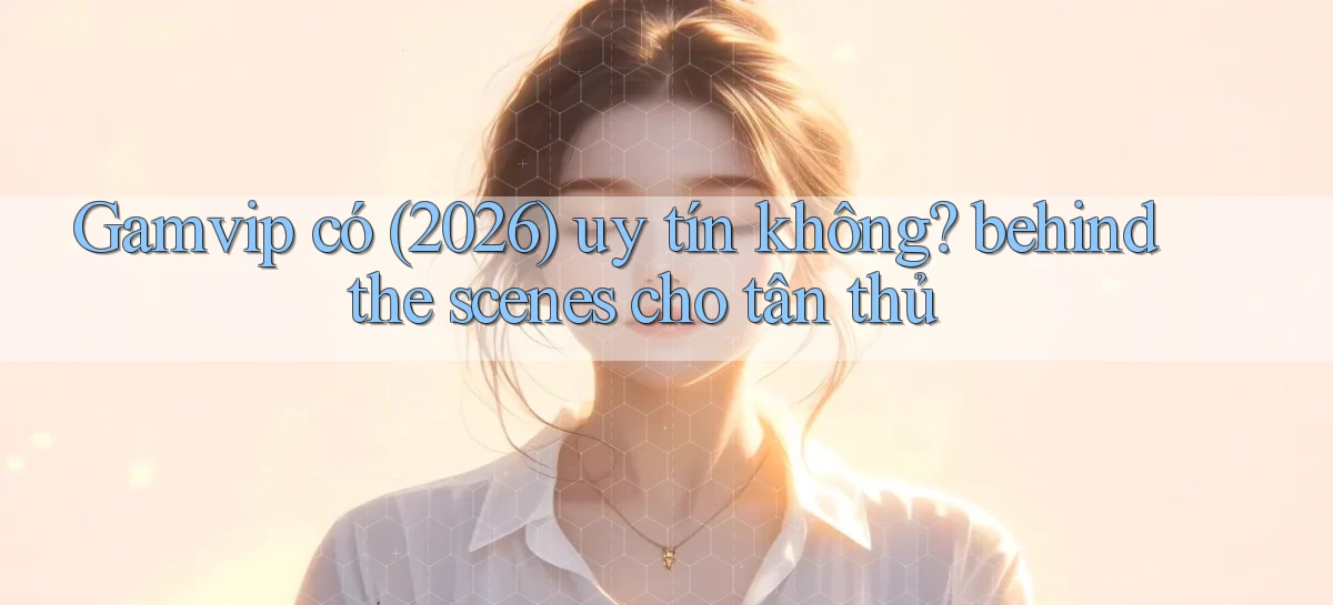 Gamvip có (2026) uy tín không behind the scenes cho tân thủ