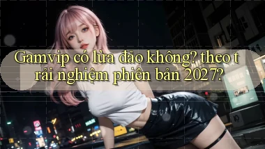 Gamvip có lừa đảo không theo trải nghiệm phiên bản 2027