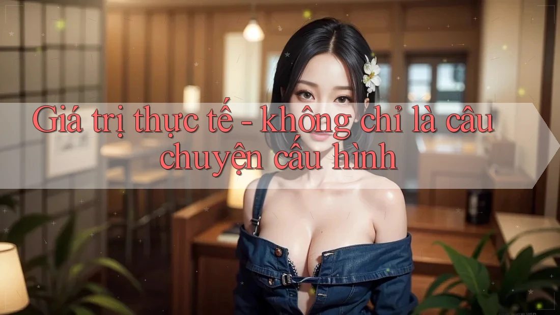 Giá trị thực tế - không chỉ là câu chuyện cấu hình Giá trị thực tế - không chỉ là câu chuyện cấu hình