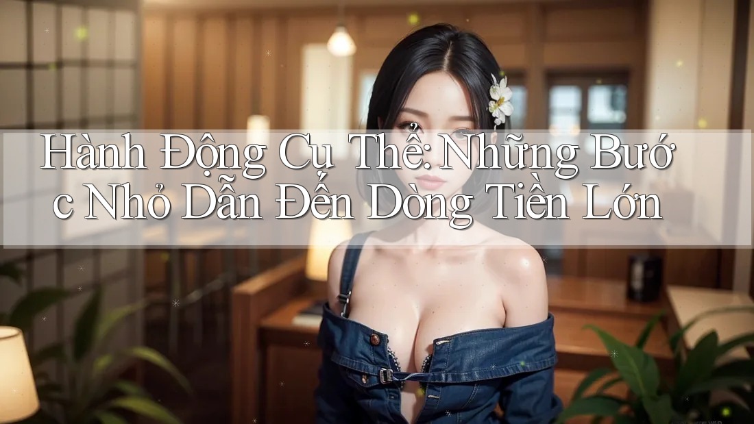 Hành Động Cụ Thể: Những Bước Nhỏ Dẫn Đến Dòng Tiền Lớn Hành Động Cụ Thể: Những Bước Nhỏ Dẫn Đến Dòng Tiền Lớn