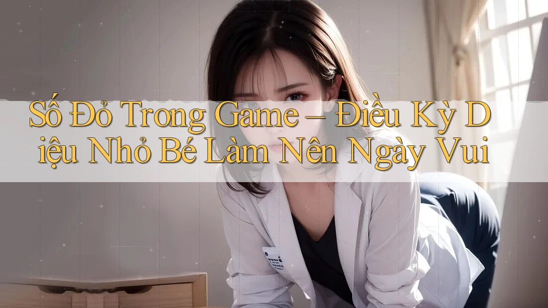 Số Đỏ Trong Game – Điều Kỳ Diệu Nhỏ Bé Làm Nên Ngày Vui Số Đỏ Trong Game – Điều Kỳ Diệu Nhỏ Bé Làm Nên Ngày Vui