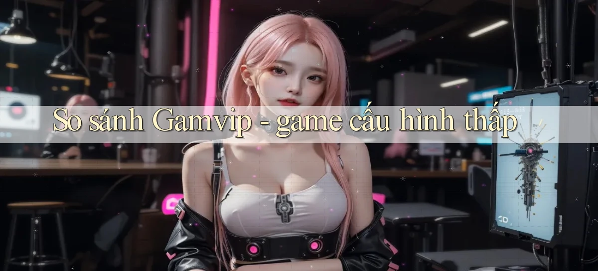 So sánh Gamvip   game cấu hình thấp