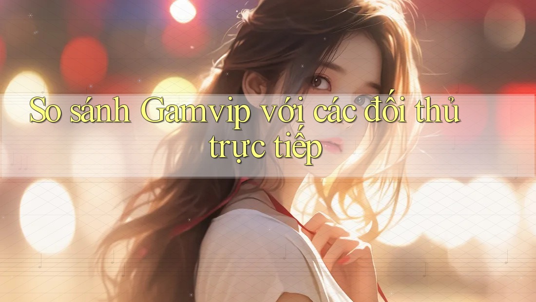 So sánh Gamvip với các đối thủ trực tiếp So sánh Gamvip với các đối thủ trực tiếp