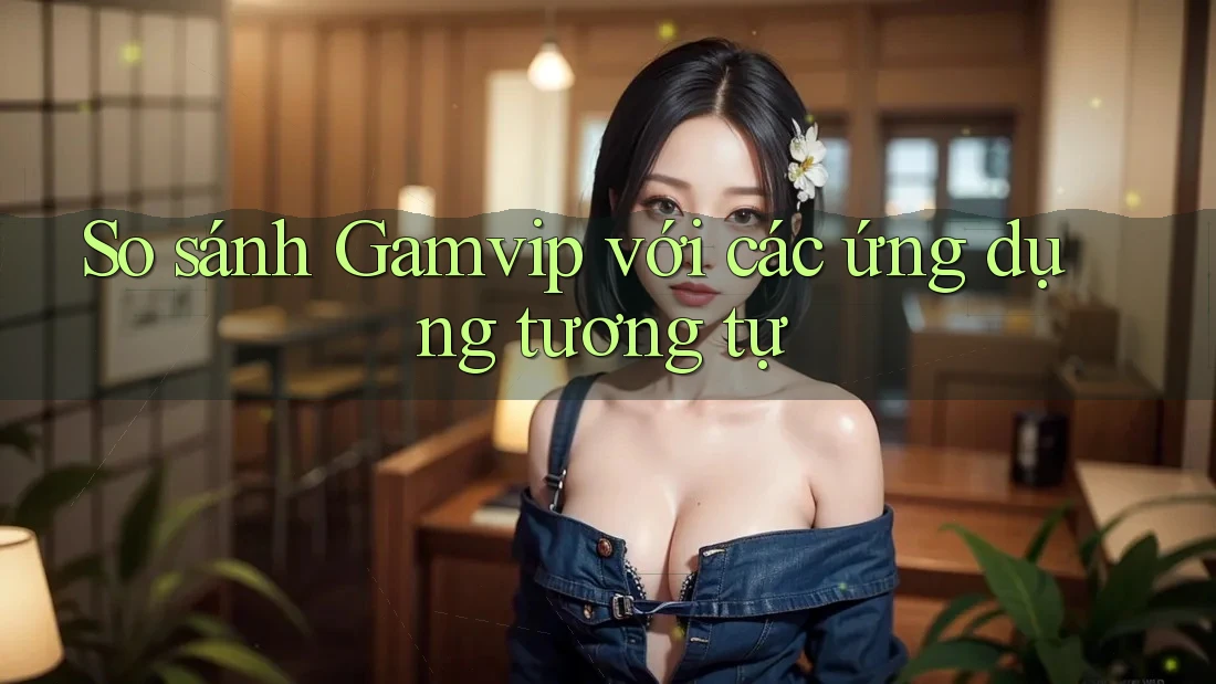 So sánh Gamvip với các ứng dụng tương tự So sánh Gamvip với các ứng dụng tương tự