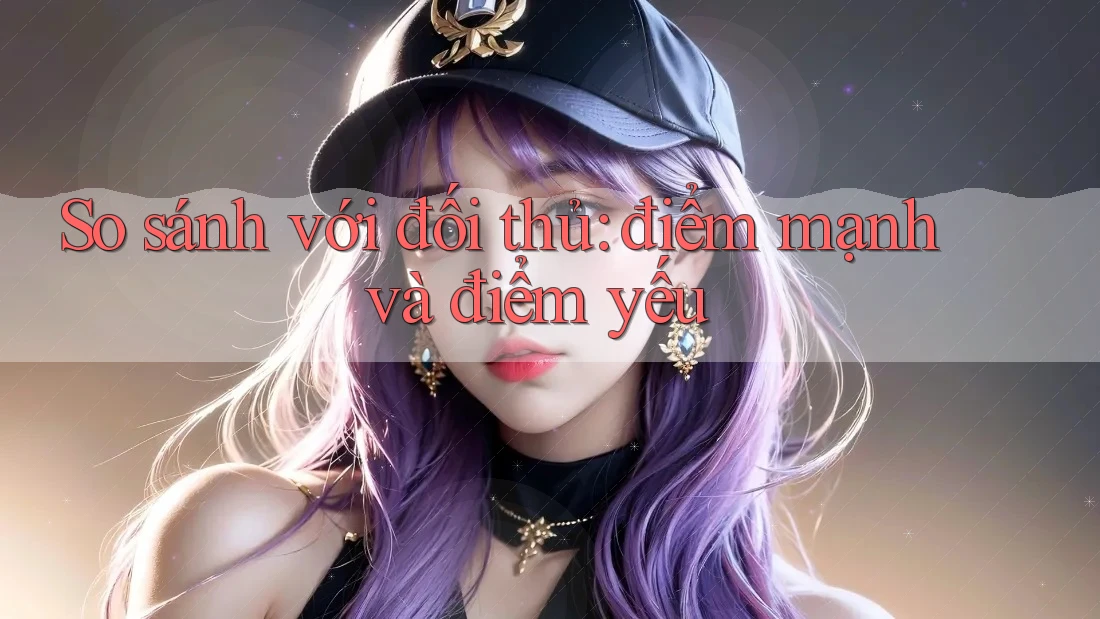 So sánh với đối thủ: điểm mạnh và điểm yếu So sánh với đối thủ: điểm mạnh và điểm yếu