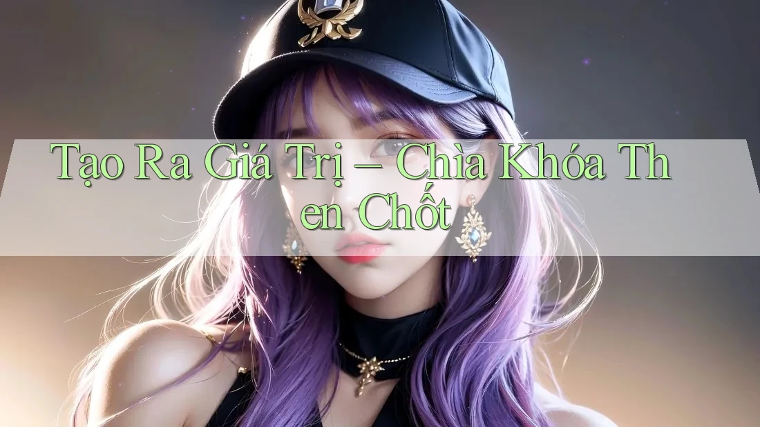 Tạo Ra Giá Trị – Chìa Khóa Then Chốt