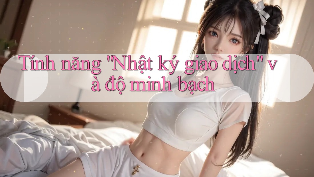 Tính năng “Nhật ký giao dịch” và độ minh bạch Tính năng “Nhật ký giao dịch” và độ minh bạch