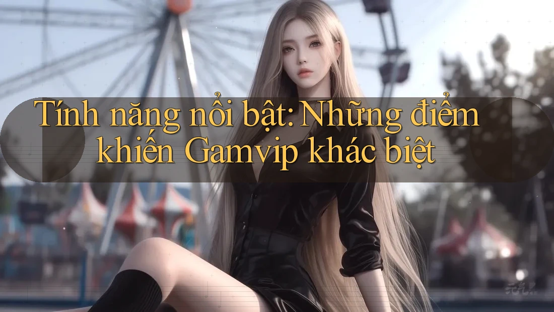 Tính năng nổi bật: Những điểm khiến Gamvip khác biệt Tính năng nổi bật: Những điểm khiến Gamvip khác biệt